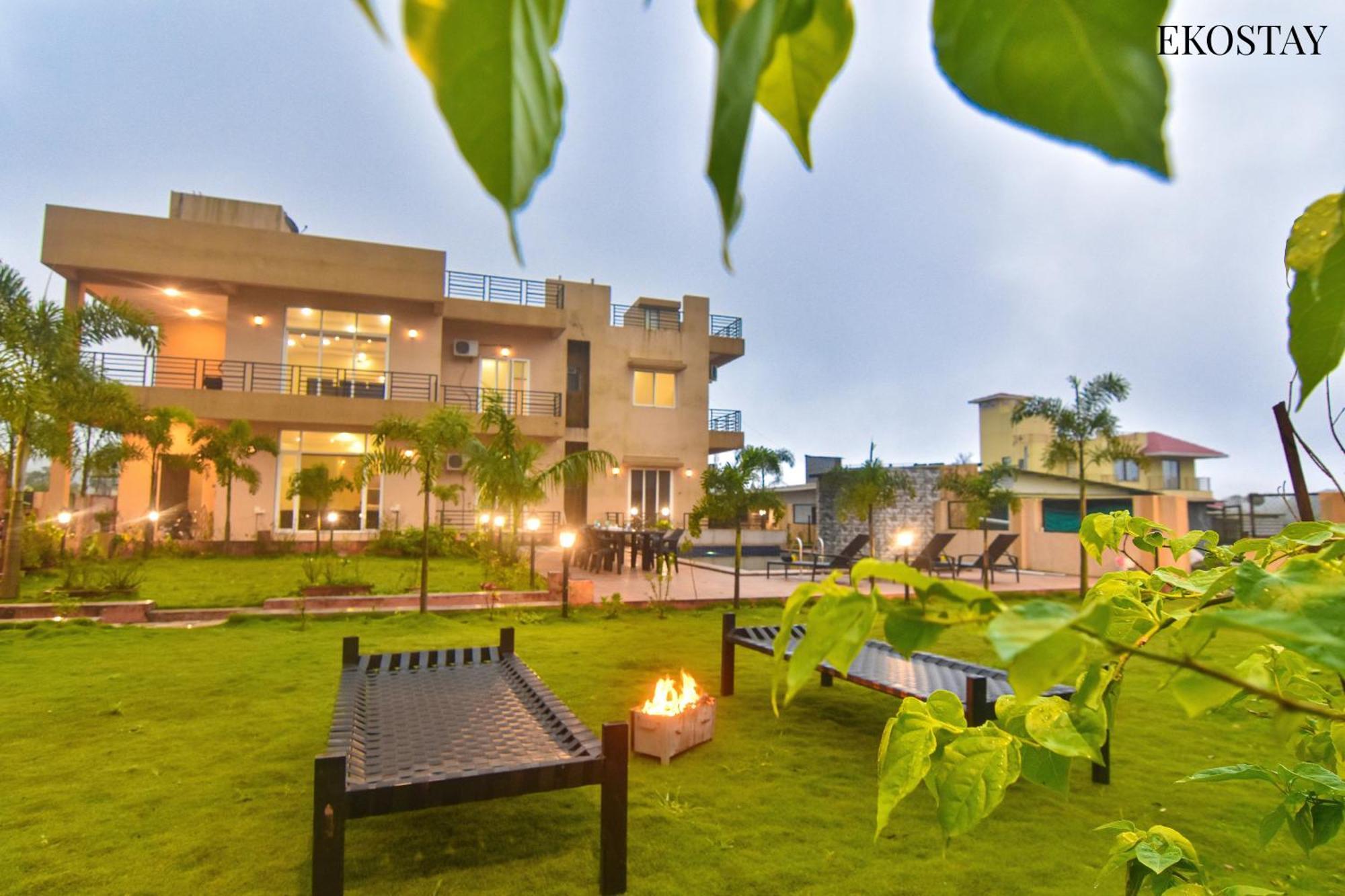 Eko Stay - Octagon Farms Villa Lonavala Exteriér fotografie